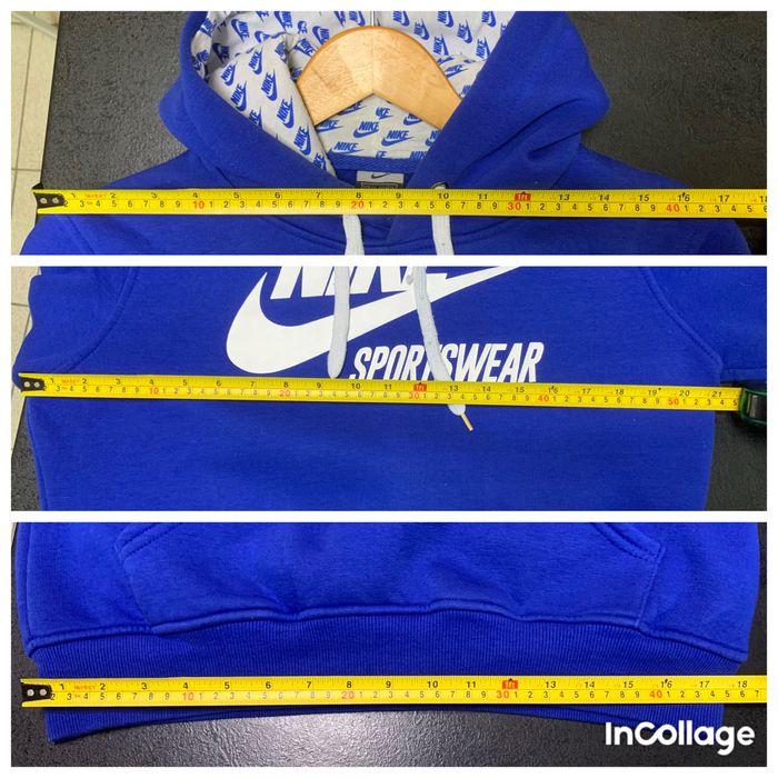 Кофта-худі Nike (зріст 172-174см,XXL)фліс,стан