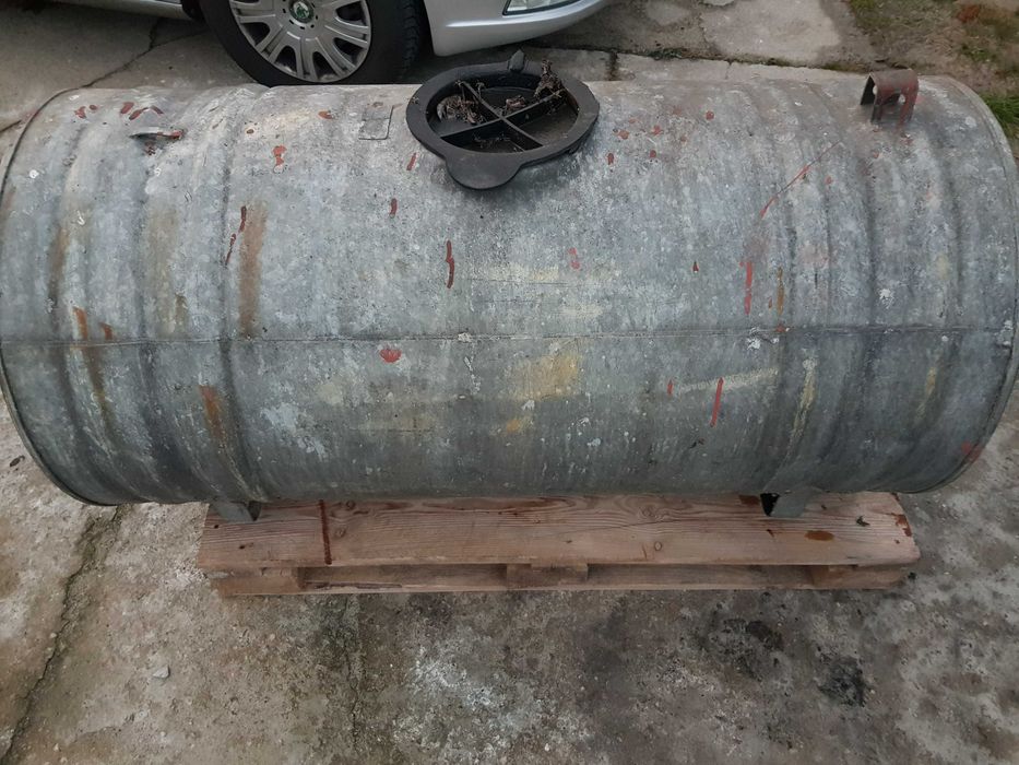 beczka stalowa ocynkowana