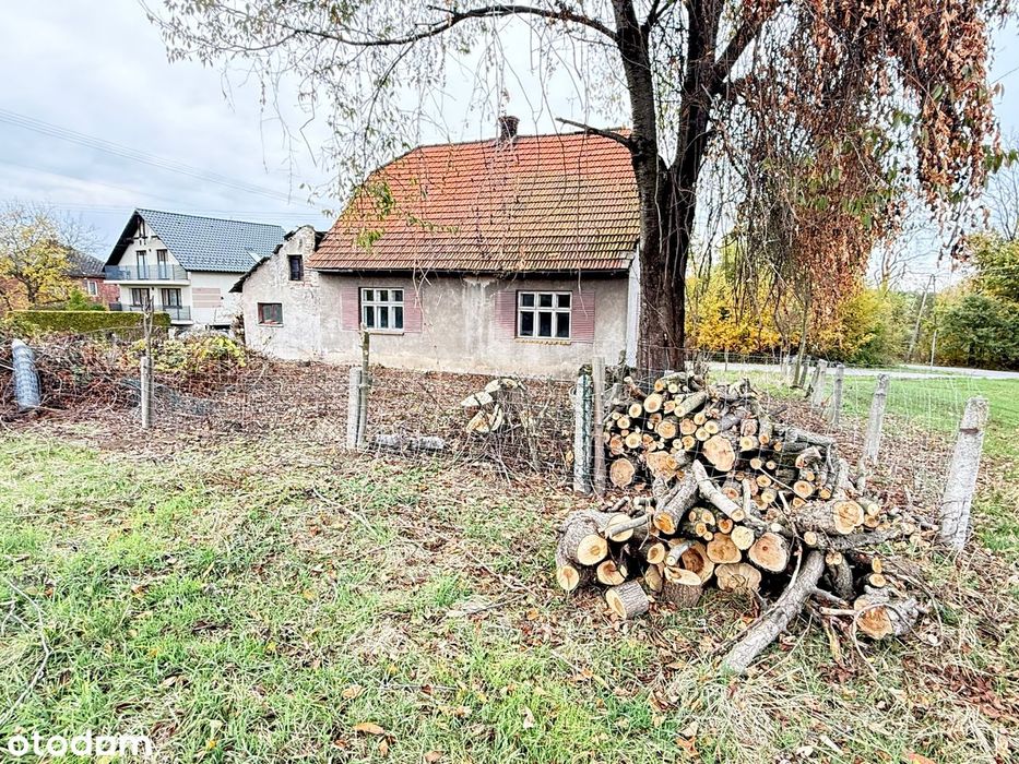 Dom wolnostojący z polem rolnym w Głębowicach