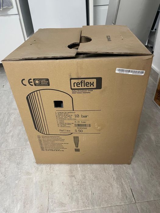 Vaso de expansão Reflex S33, incluindo mangueira de ligação