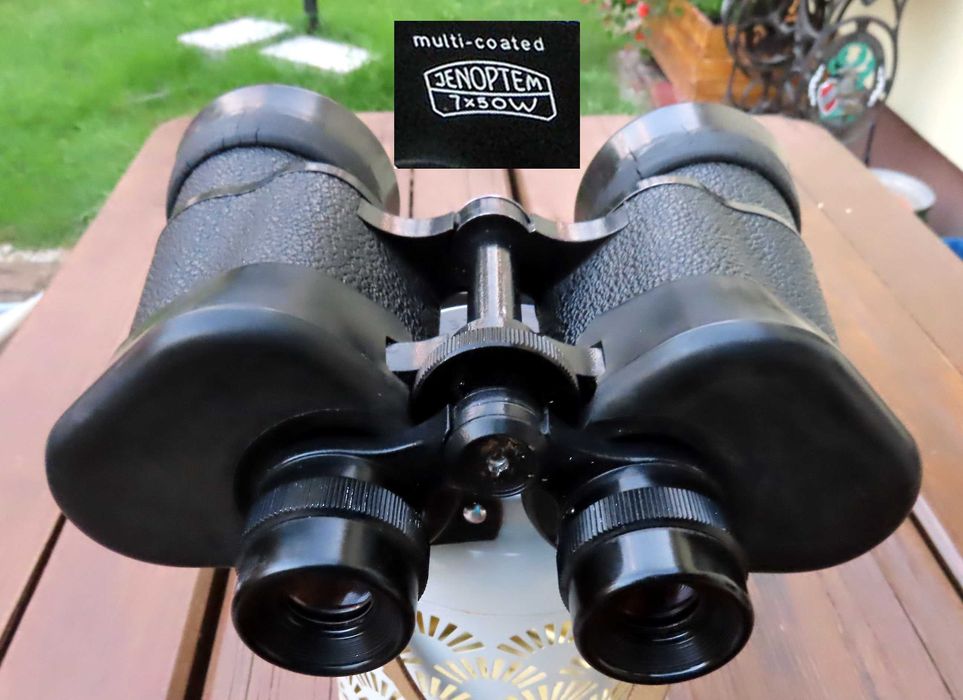 lornetka myśliwska Carl Zeiss Jena 7x50 W MC Jenoptem z ochraniaczami