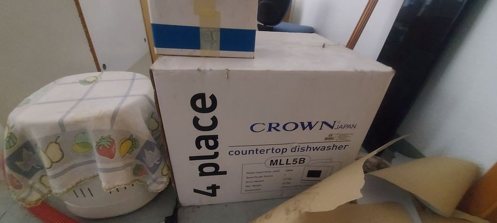 NOVAS Mini Maquinas lavar loiça Crown Japan