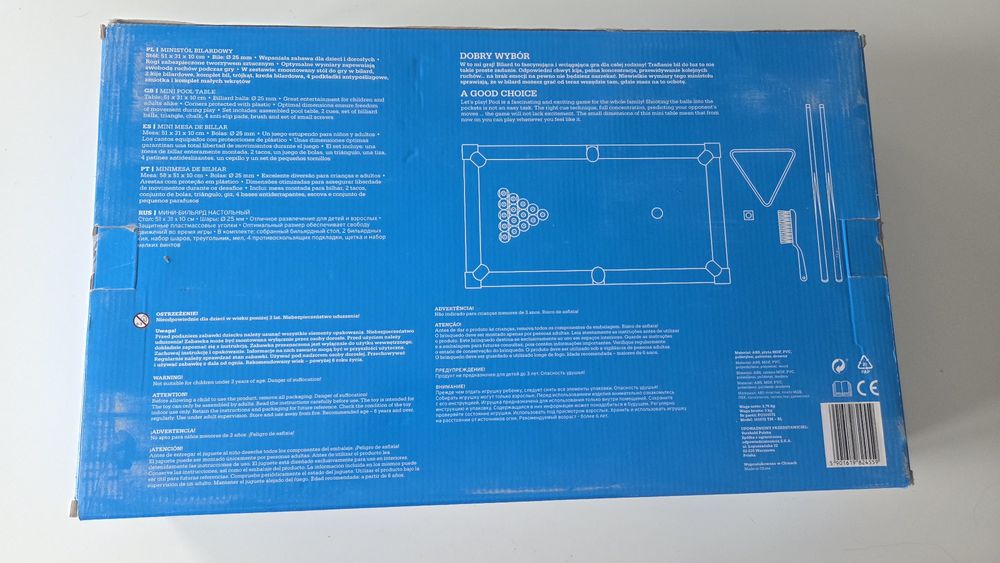 Ministół bilardowy stan bdb