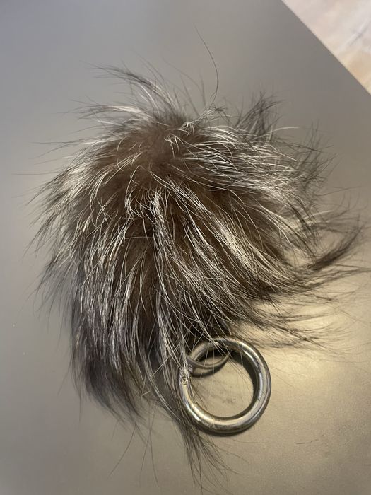 Brelok z naturalnego futerka