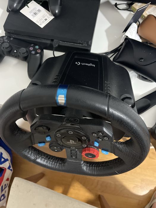 Volante G29 Logitech + Pedais + mudanças