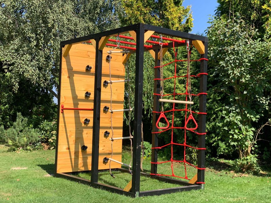 PROMOCJA - Plac zabaw - Laura - Drewniany - Małpi gaj - Wspinaczka