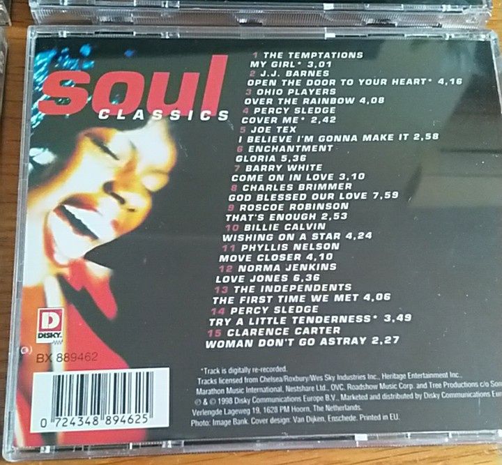4 CD - Soul Classics