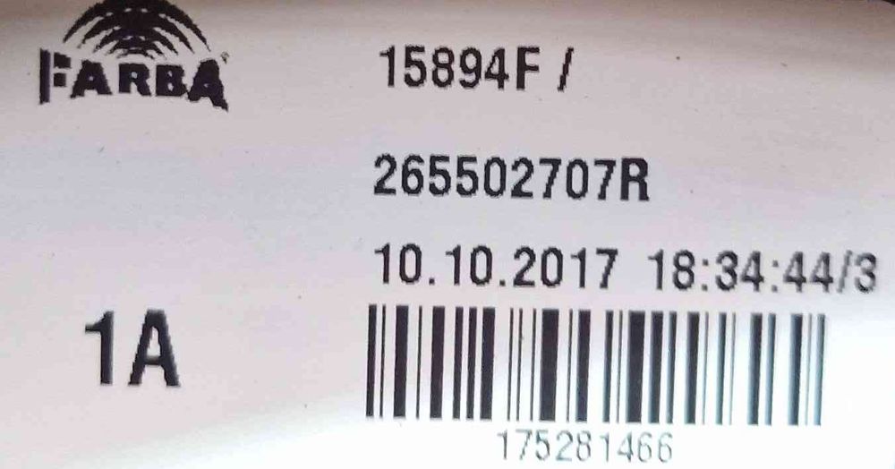 Farolim Direito 265502707R - SMART FORFOUR Hatchback