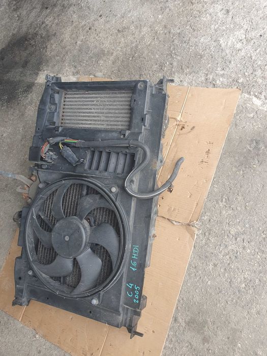 Pas ,przednie wzmocnienie , chlodnice citroen C4 1.6 hdi  ,komplet