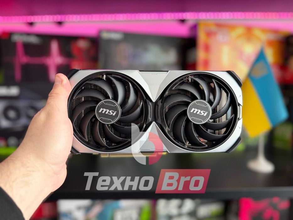Гарантія! MSI Ventus 2X OC RTX 4070 Ti 12GB Ігрова відеокарта ТехноБро