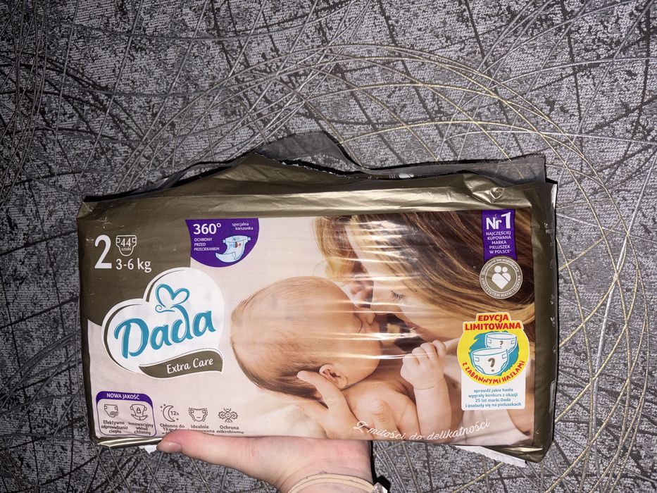 Підгузки дитячі «da da extra care” 3-6кг