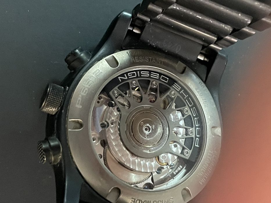 Relógio automático Porsche Design Dashboard P6612