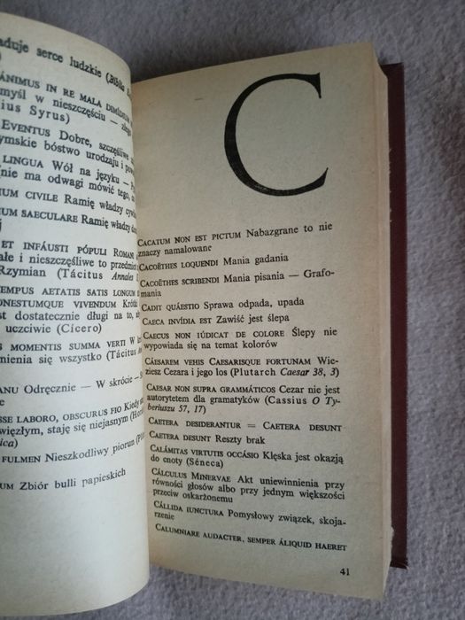 Czesław Jędraszko Łacina na co dzień stara książka PRL 1983