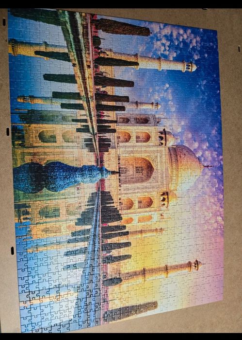 Puzzle trefl glod edition 1000 Taj Mahal. Indie