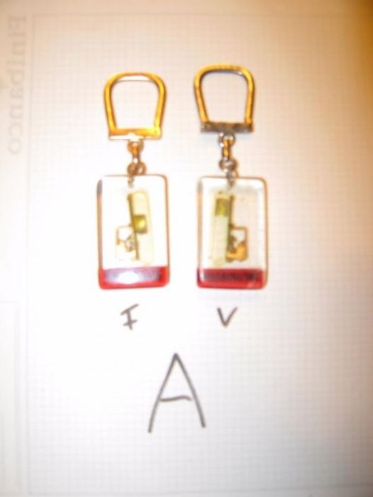 Vários porta chaves antigos