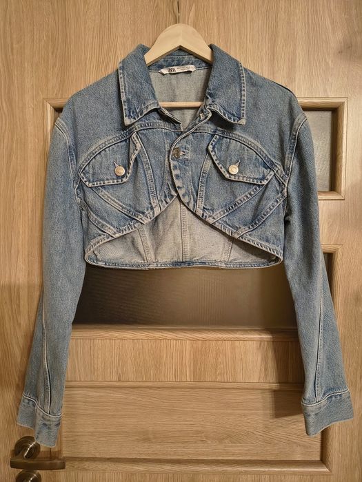Kurtka jeansowa dżinsowa Zara
