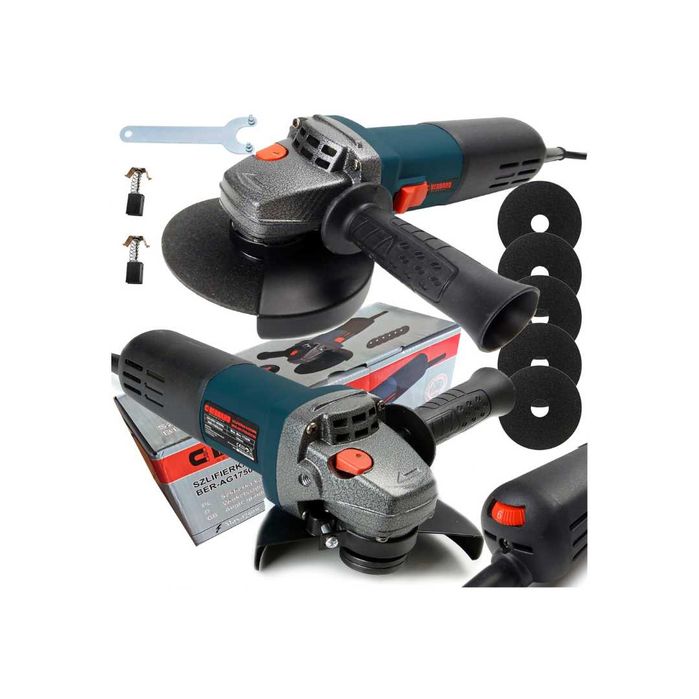 Szlifierka Kątowa Z Regulacją Obrotów Berhard + Tarcze