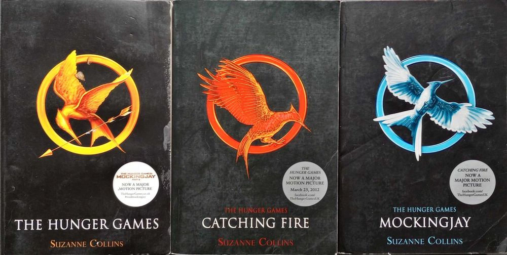 Suzanne Collins - Hunger Games Trilogy - 3 books, j. angielski