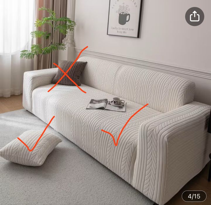 Чохол на диван ( тримісний)