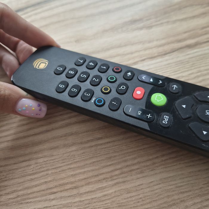 Pilot do dekodera cyfrowego Polsatu Box evobox 4k