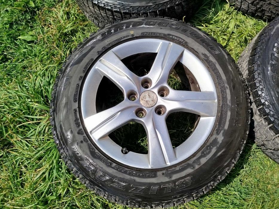 Продам диски до Пежо 508 з шинами 215/65 R16 Brіdgestone на дисках.