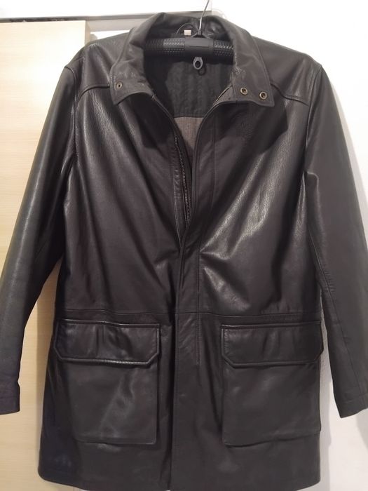 Куртка шкіряна чоловіча