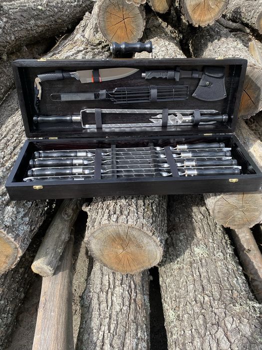 Подарунок чоловіку Набір Шампурів Еліт