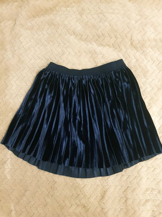 spódnica galowa granatowa