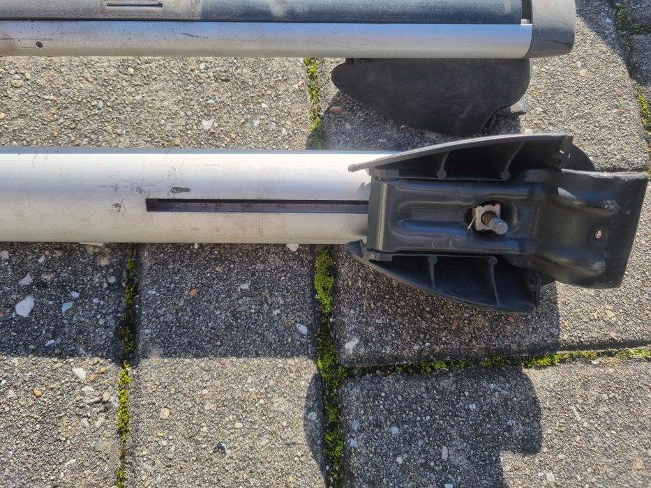 Barras tejadilho para carros, suportes bicicletas ou bagagens