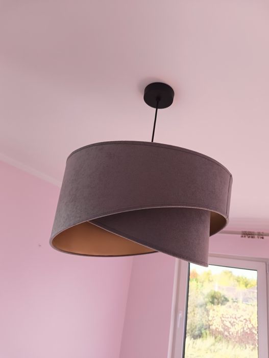 Lampa welurowa Light Home