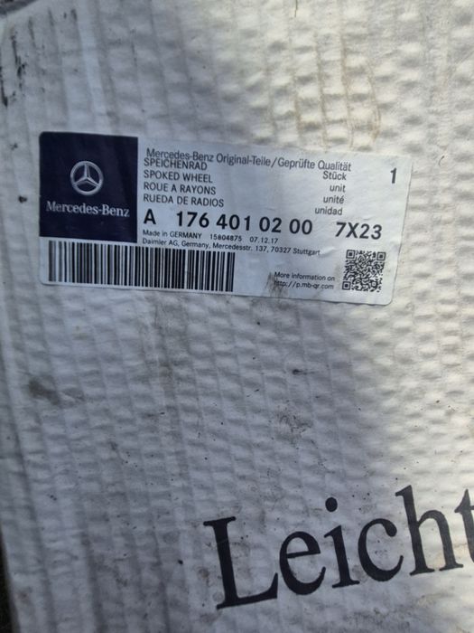 Felga felga  AMG