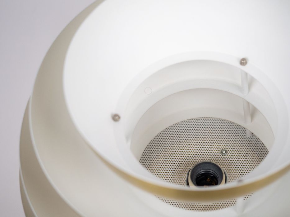 Duńska vintage lampa Barcelona proj. Bent Karlby, Lyfa, lata 60