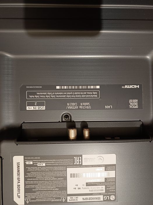 телевізор lg 55NANO816PA