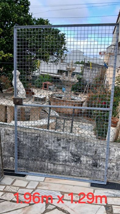 Grades em ferro usadas