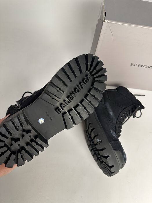 BALENCIAGA Stike boots black army ботинки берцы боты opium archive 43