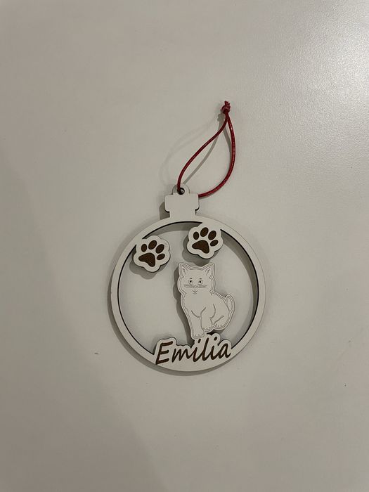 Bolas natal  gravadas a laser