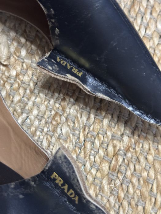 Prada czolenka skorzane rozm 39/40