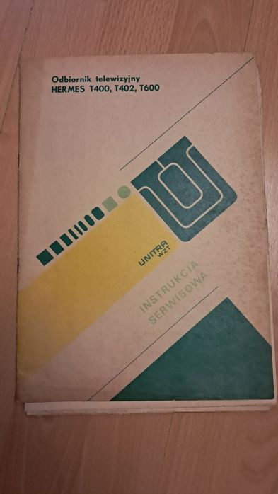 Instrukcja serwisowa odbiornik telewizyjny Hermes T400 T403 T600
