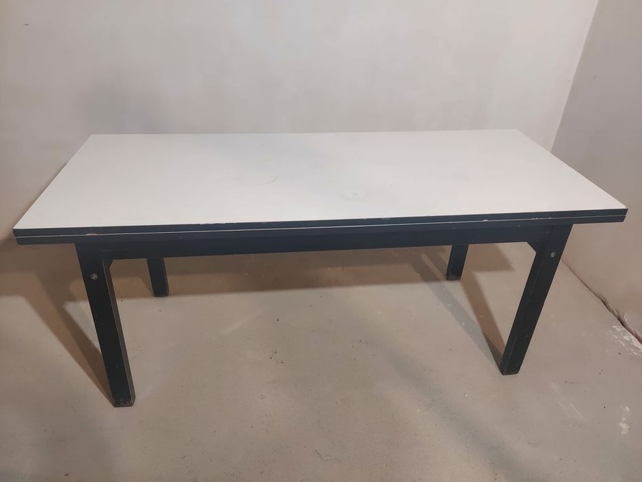 Ławostół biały rozkładany