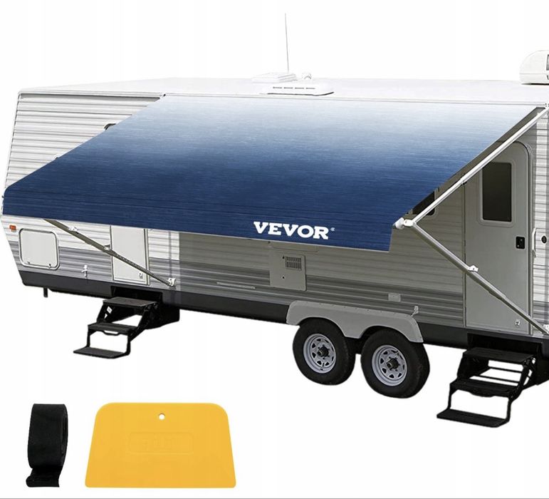 Zadaszenie do przyczepy kempingowej markiza do kamperów 5.24 x 2.4 m