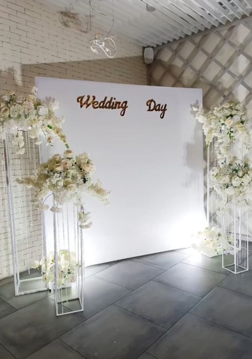 Свадебная фотозона, президиум, виїзна церемонія, фотозона на весілля