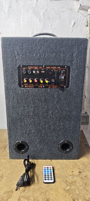 Caixa de som bluetooth karaoke etc, NOVO