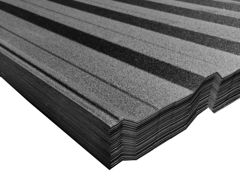 BLACHA trapezowa T-18 9005 czarna MAT 1,138/1,185