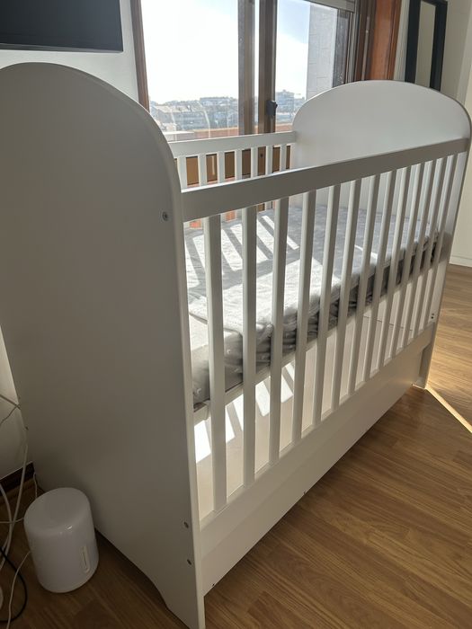 Berço ikea + colchao