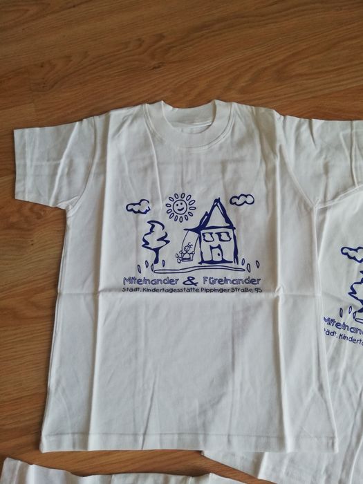 3 Koszulki 128cm dziecięce nowe