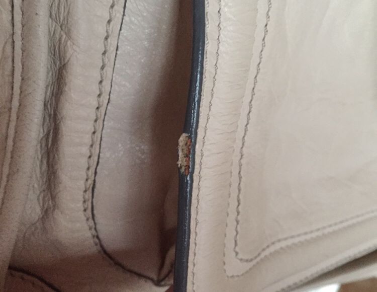 Chloe сумка оригінал кожа бежева