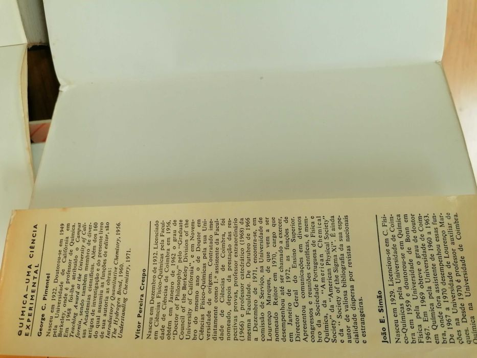 livros de física e química
