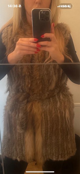 Kamizelka bezrekawnik bez braz