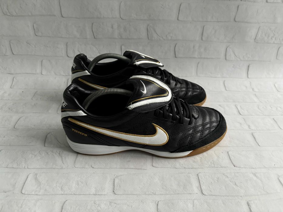 Шкіряні Футзалки Nike Tiempo 44 Розмір Кожаные Бампы Залки Оригінал