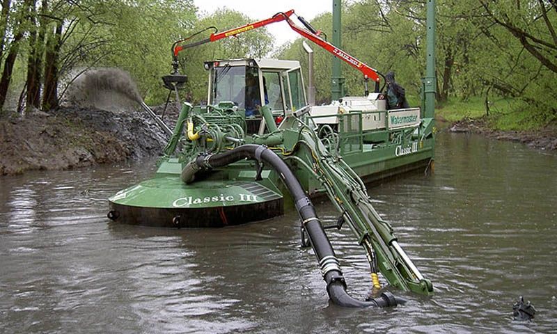 Услуги земснаряда драглайна длиннорукого экскаватора бульдозера